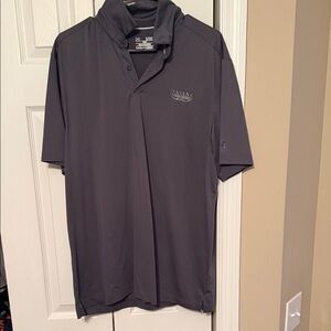 Under Armour Dark Gray Polo Shirt